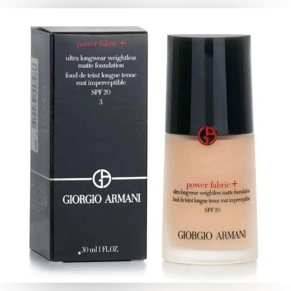 Giorgio Armani Ultra Longwear Weightless Matte Foundation- Shade 3